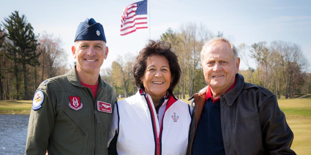 American Dunes - Lt Col Rooney, Nancy Lopez, Jack Nicklaus American Dunes - Lt Col Rooney, Nancy Lopez, Jack Nicklaus